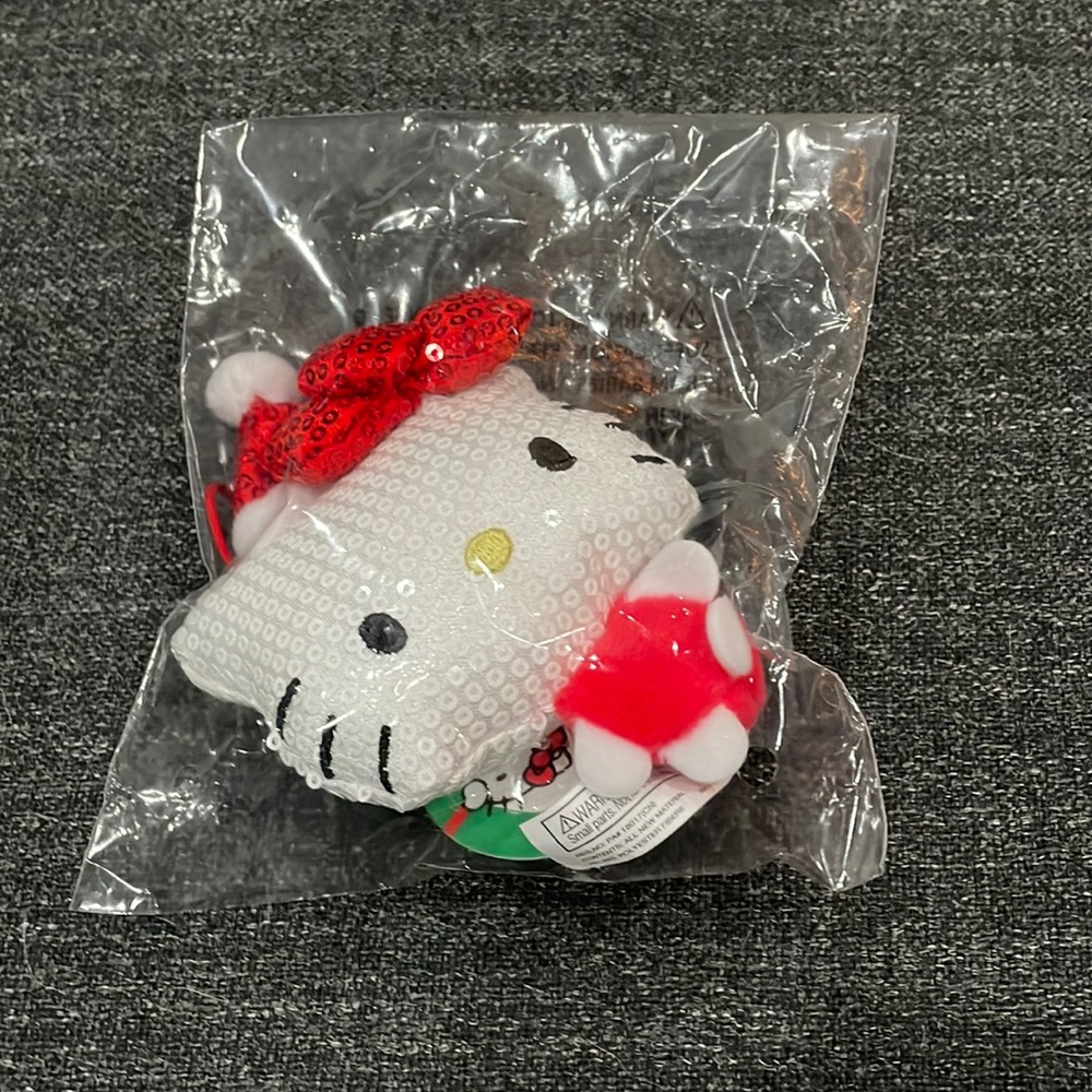 Hello kitty sequin Christmas Ornament 2021